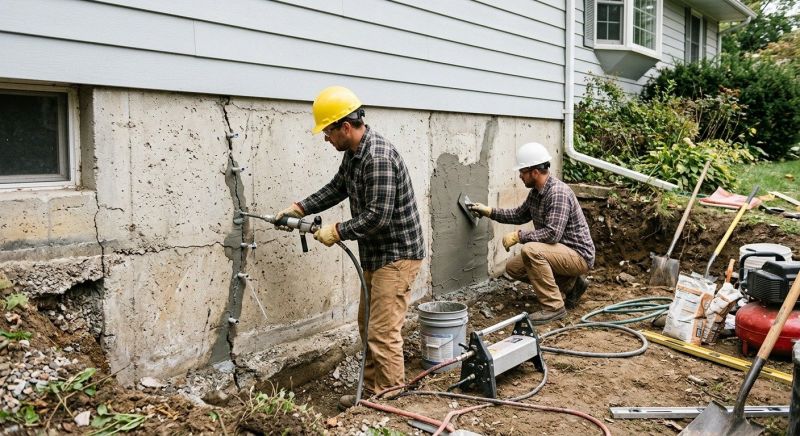Basement Foundation Repair in Port Charlotte, FL