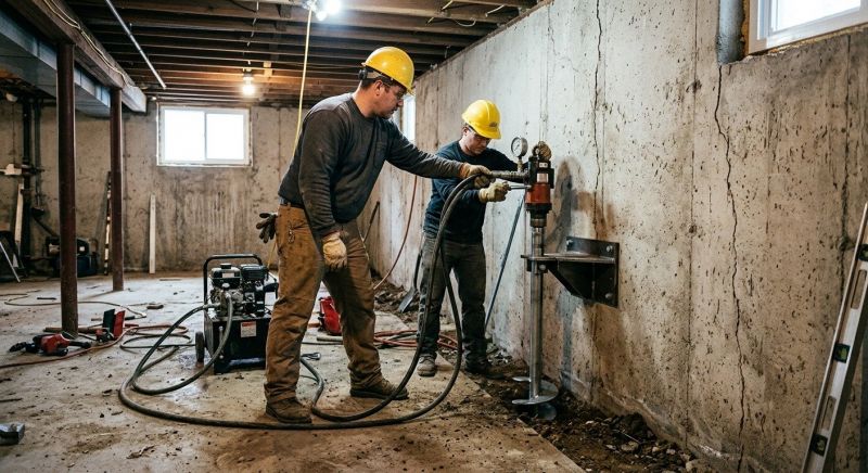 Basement Stabilization in Venice, FL