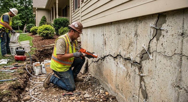 Cracked Foundation Repair in Charlotte County, FL