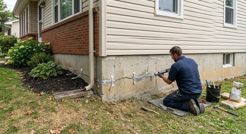 Cracked Foundation Repair in Charlotte County, FL