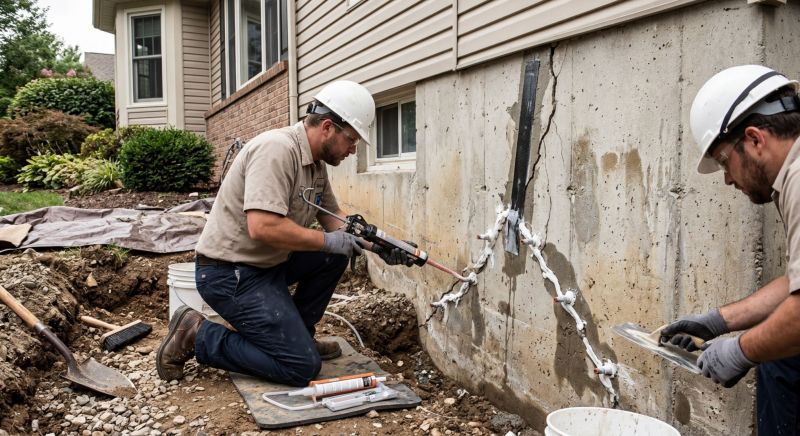 Cracked Foundation Repair in Englewood, FL