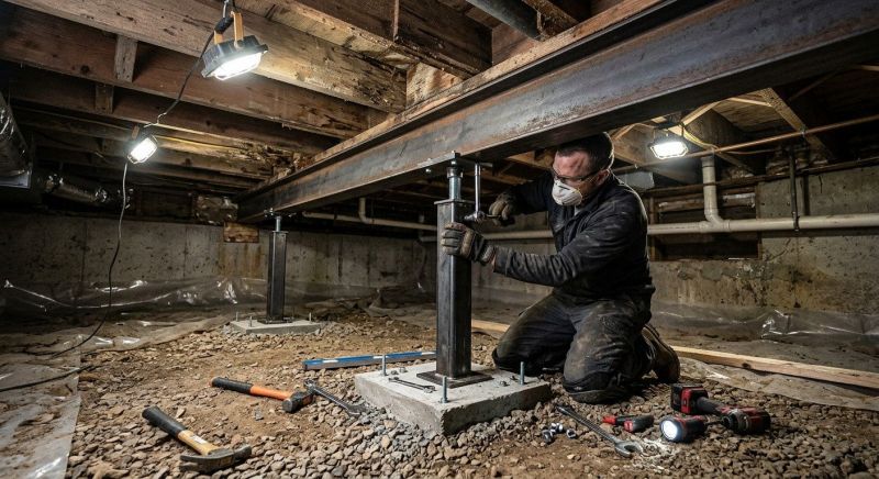 Crawlspace Structural Repair in Venice, FL