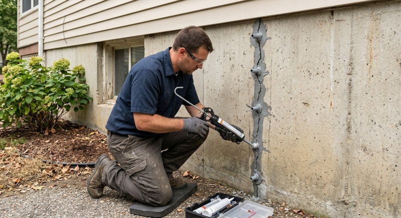 Foundation Crack Sealing in Venice, FL