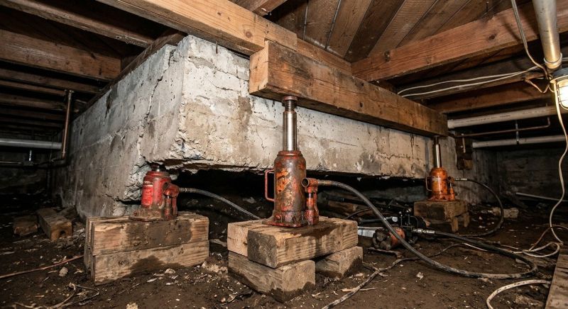 Foundation Jacking in Venice, FL