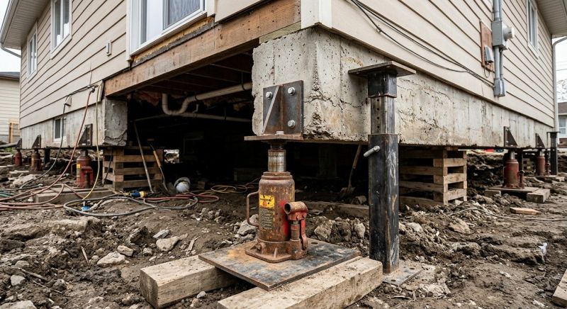 Foundation Jacking in Sarasota County, FL