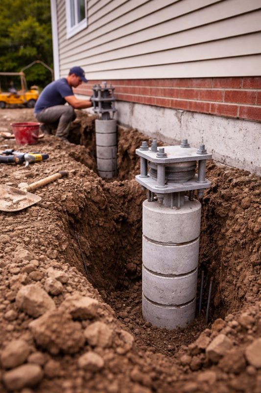 Helical Piers Installation in Venice, FL