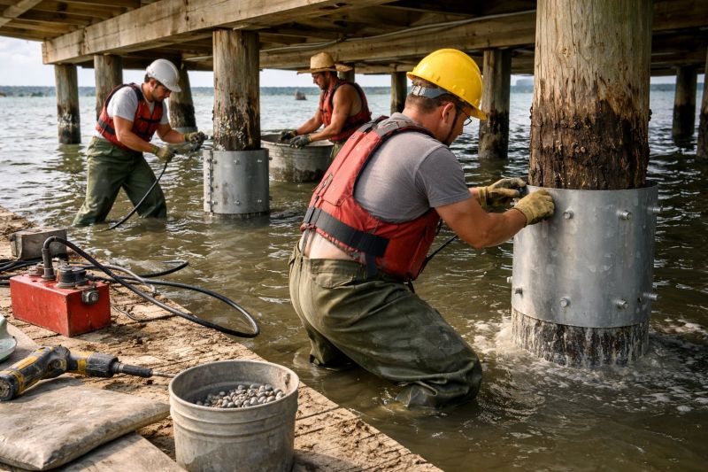 Piling Repair in Venice, FL