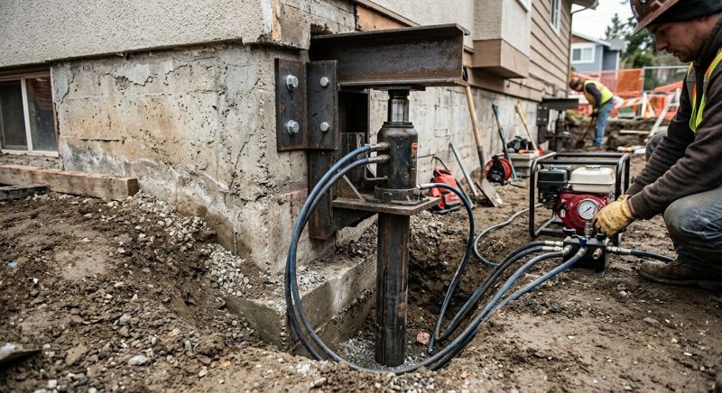 Sinking Foundation Lifting in Venice, FL